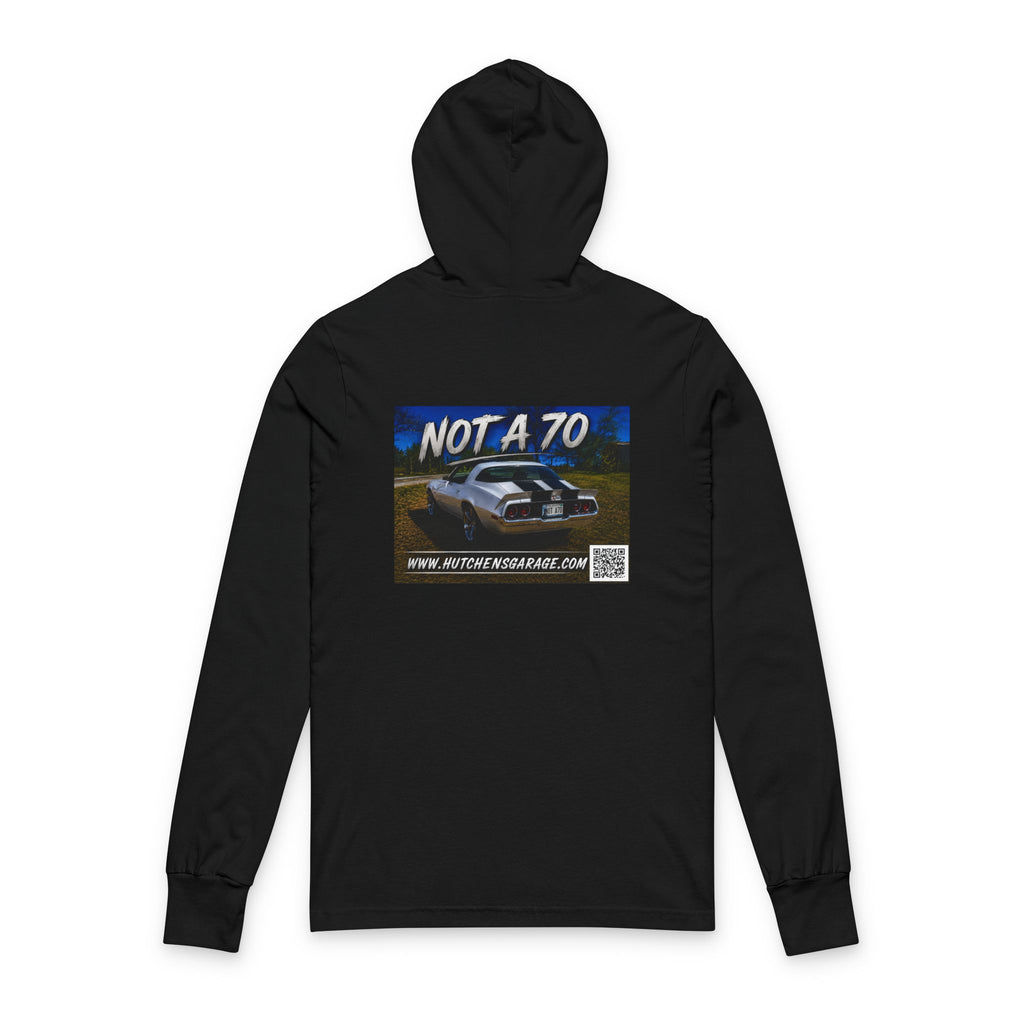 Hutchens Garage Classic Car Unisex Hooded Long Sleeve Tee