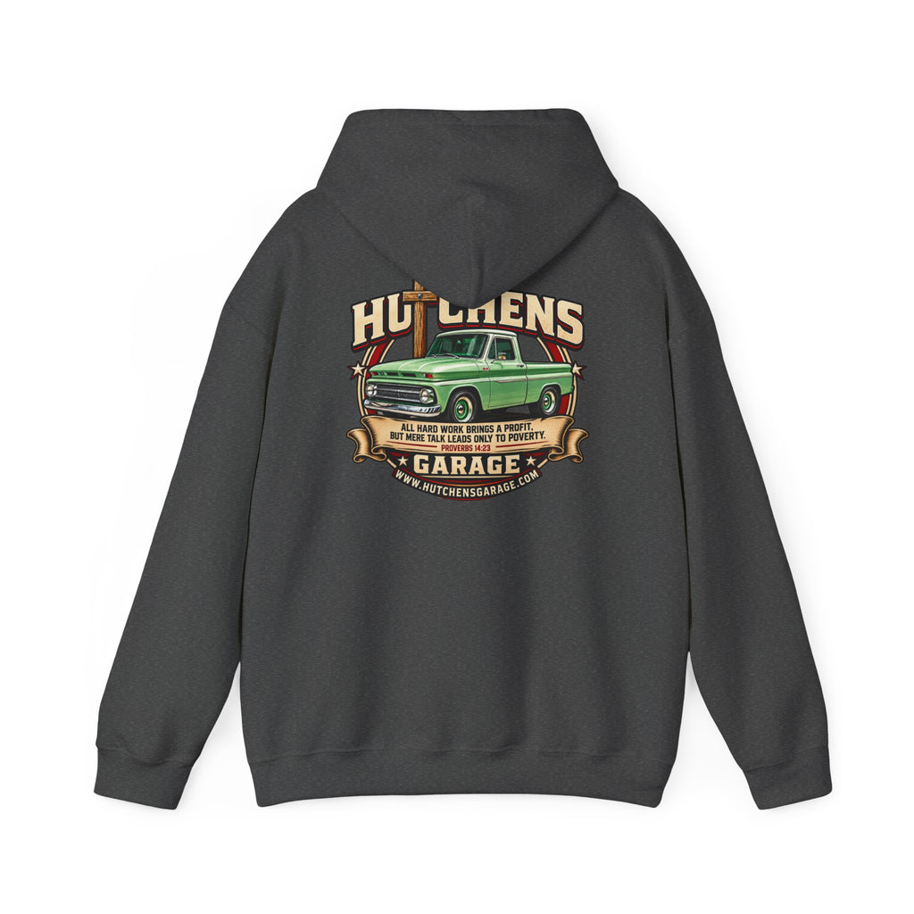 Hutchens Garage Classic Car Heavy Blend™ Hooded Sweatshirt