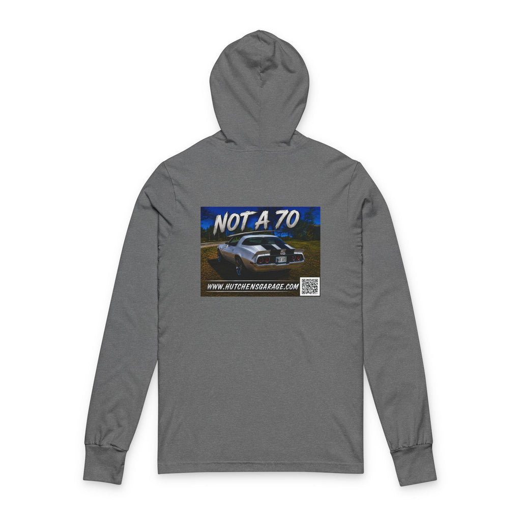 Hutchens Garage Classic Car Unisex Hooded Long Sleeve Tee