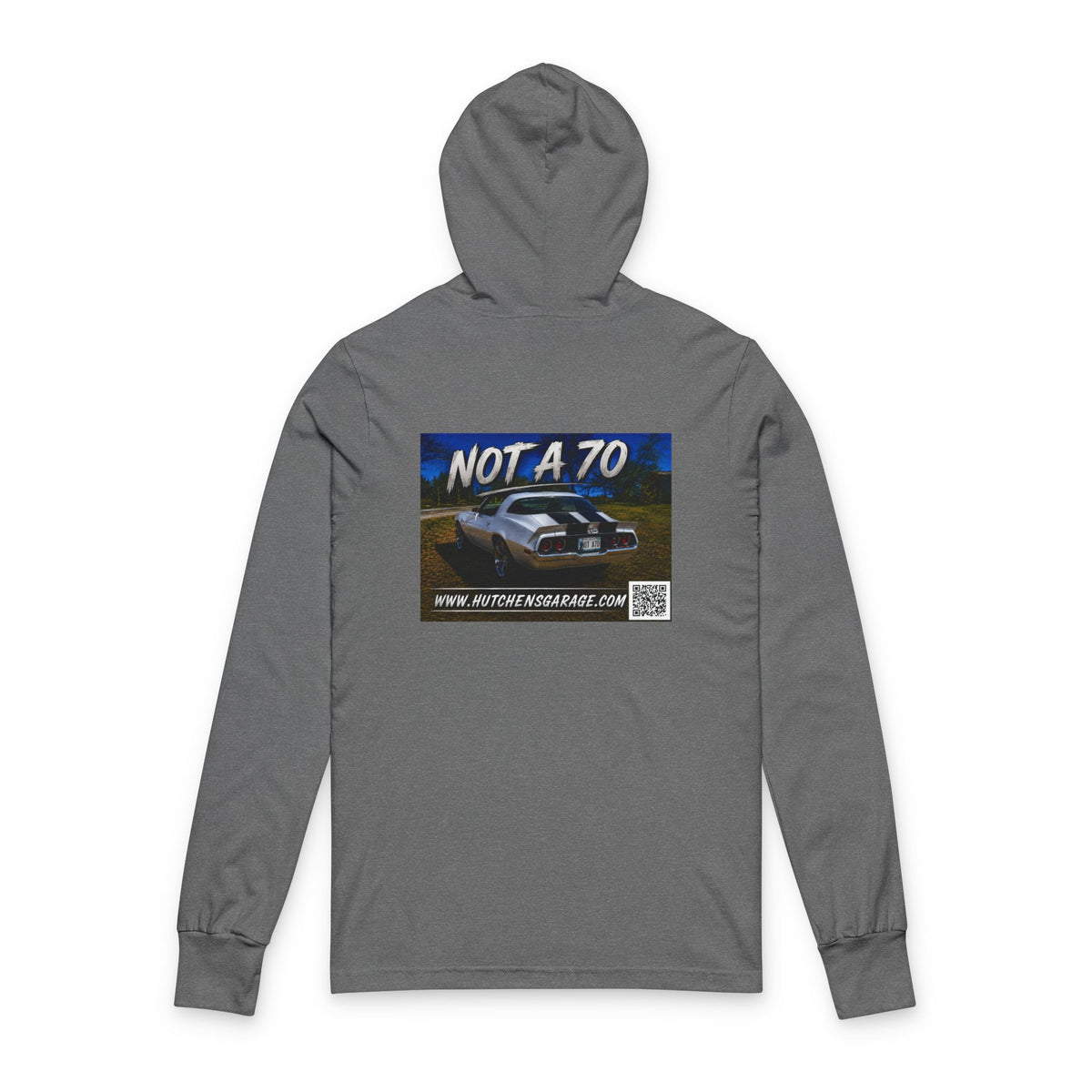 Hutchens Garage Classic Car Unisex Hooded Long Sleeve Tee