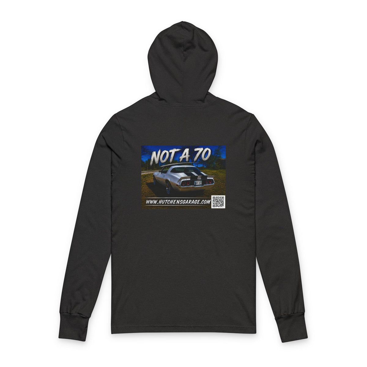 Hutchens Garage Classic Car Unisex Hooded Long Sleeve Tee