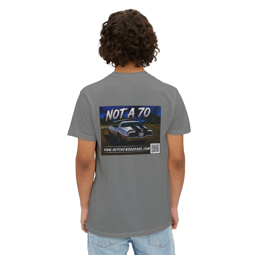 Hutchens garage Garment-Dyed Pocket T-Shirt