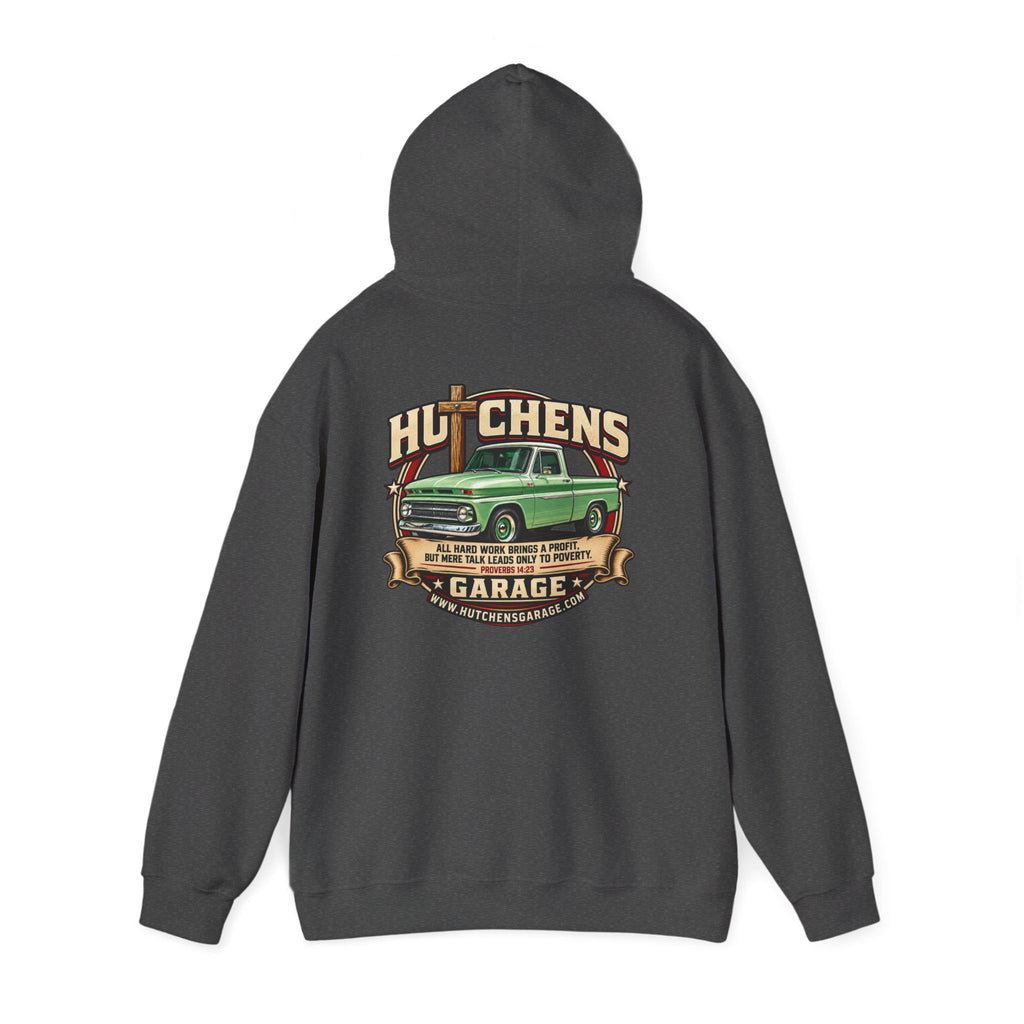 Hutchens Garage Classic Car Heavy Blend™ Hooded Sweatshirt